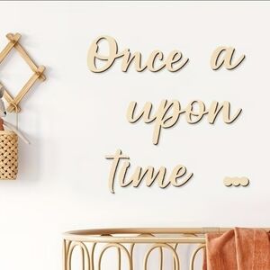 Once Upon A Time Nursery Wall Decor